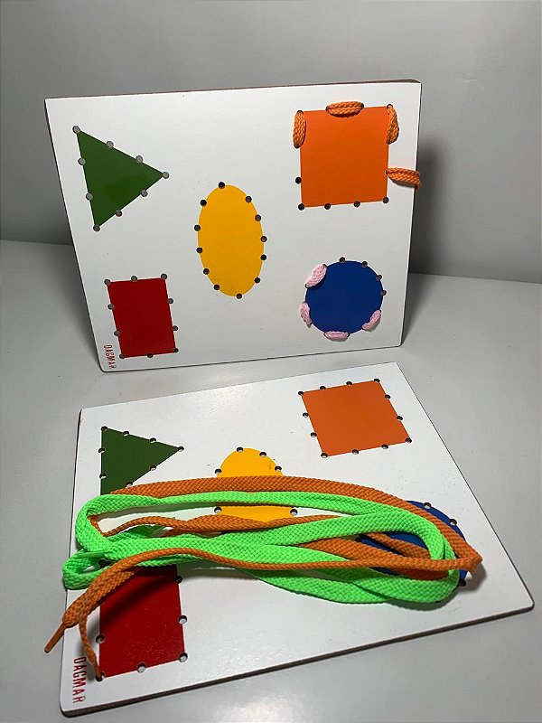 ALINHAVO - FIGURAS GEOMÉTRICAS