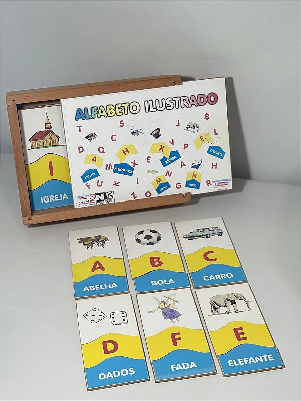 ALFABETO ILUSTRADO Nº 1
