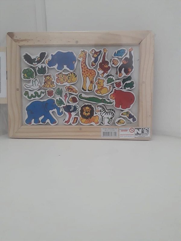 Jogo de Magneto Animais Selvagens