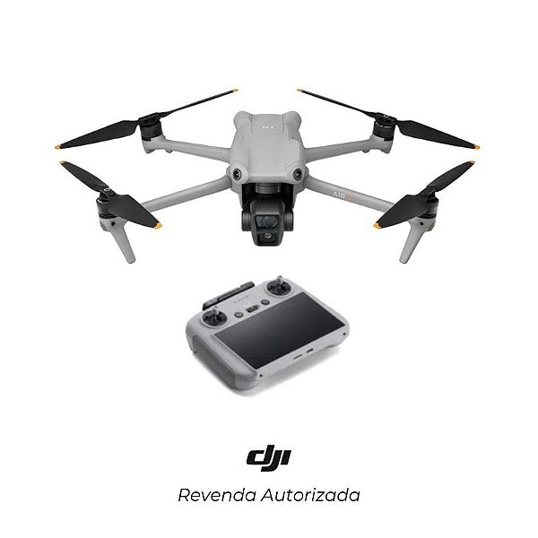 Drone DJI Air 3 Combo Fly More Rádio com tela