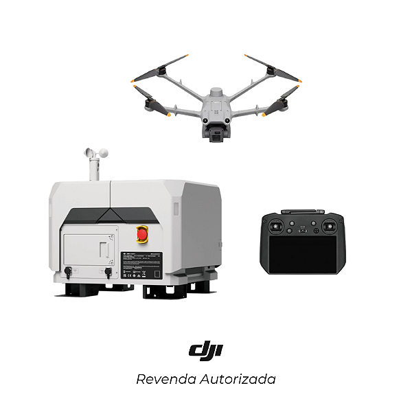 DJI Dock 2 + DJI Matrice 3D + Carregador da Bateria + 1x Bateria Inteligente + DJI RC Pro