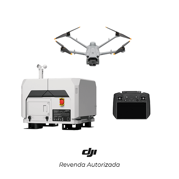 DJI Dock 2 + DJI Matrice 3TD + Carregador da Bateria + 1x Bateria Inteligente + DJI RC Pro
