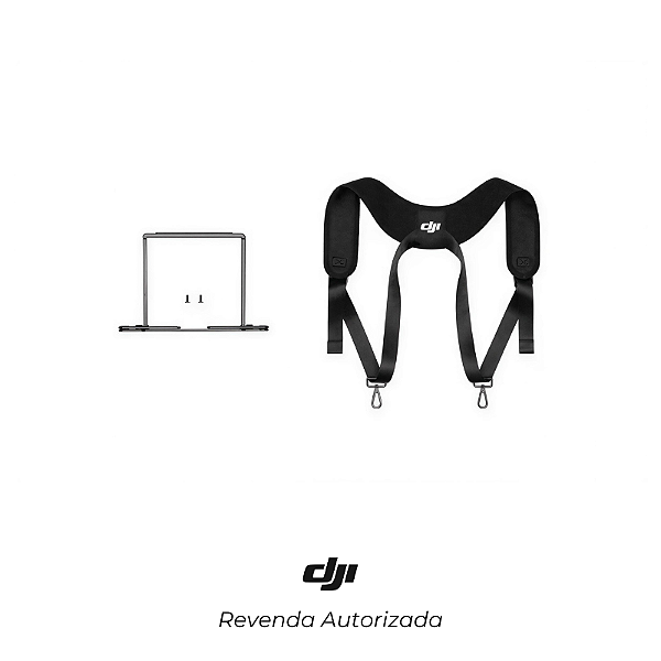 Alça para rádio com apoio ombro e cintura - DJI306