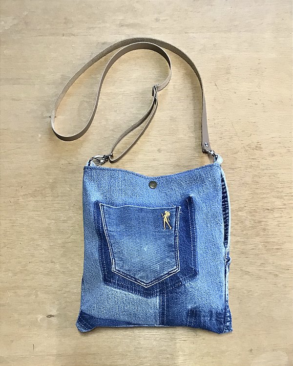 Patchwork Bolsas Feitas Com Jeans Tote Bag Bolsa Com CalÃ§a Jeans