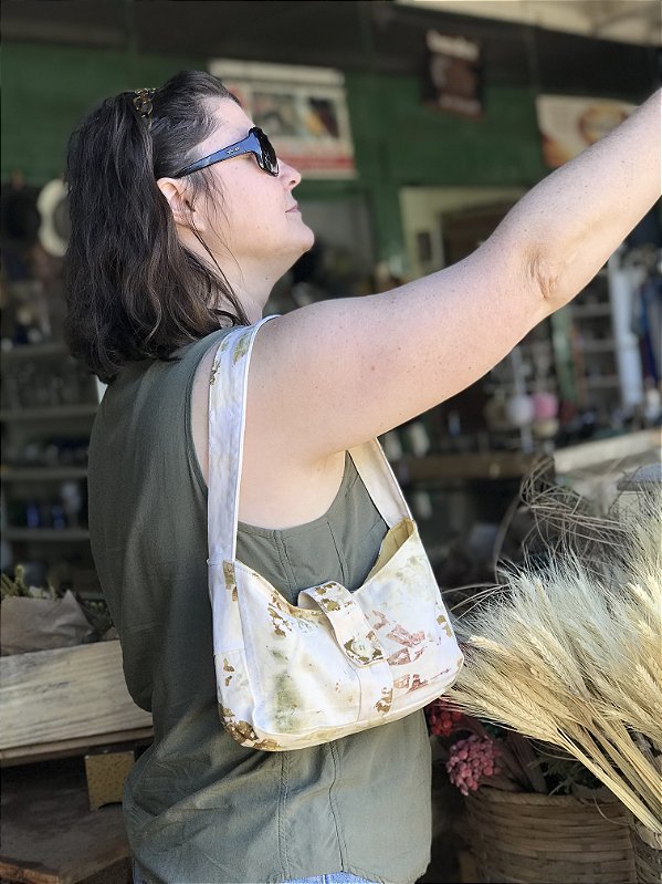 Bolsa Baguete Jeans ecotingimento