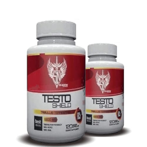 KIT 2 TRIBULUS TERRESTRIS TESTO SHIELD 1500mg - Shadow Nutrition | 2x 120 cápsulas