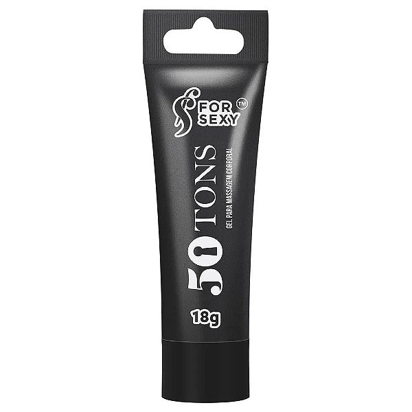 50 TONS GEL PARA MASSAGEM CORPORAL 18G FOR SEXY