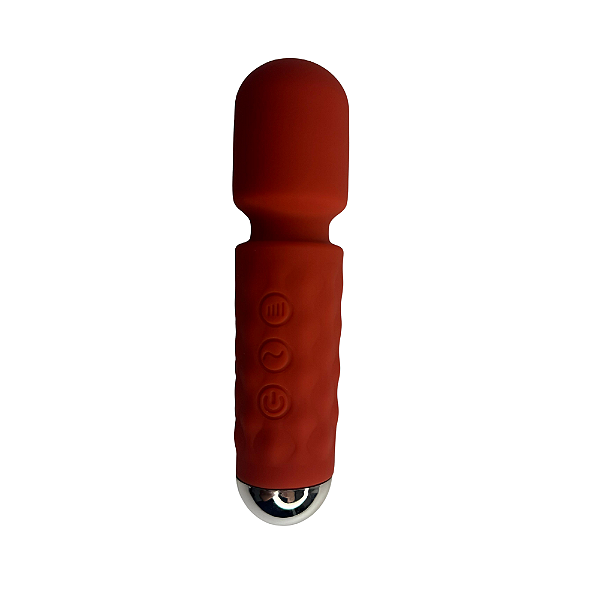 MINI VARINHA MAGICA MASSAGEADORA 10 MODOS DE VIBRAÇÕES RECARREGAVEL USB MLVM3122