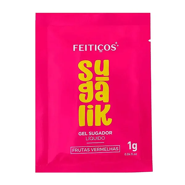 Sachê Sugalik Sugador Líquido Comestível com Extrato de Jambu 1g Feitiços Aromáticos