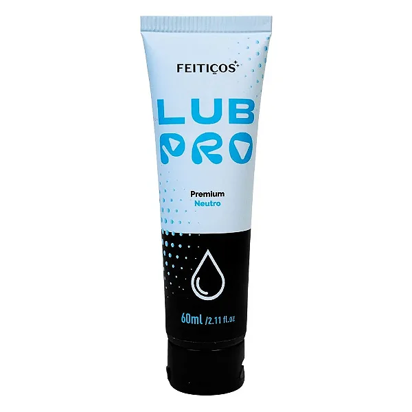 LUBRIFICANTE A BASE DÁGUA LUBPRO PREMIUM LUBRIFICANTE NEUTRO 60ML