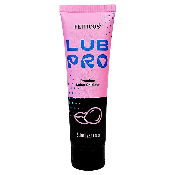 LUBRIFICANTE LUBPRO PREMIUM BEIJAVEL 60ML SABOR: ALGODÃO DOCE