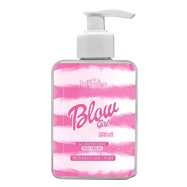 GEL HIDRATANTE BLOW GIRL AROMATIZANTE BEIJÁVEL PARA VIRILHA 320ML