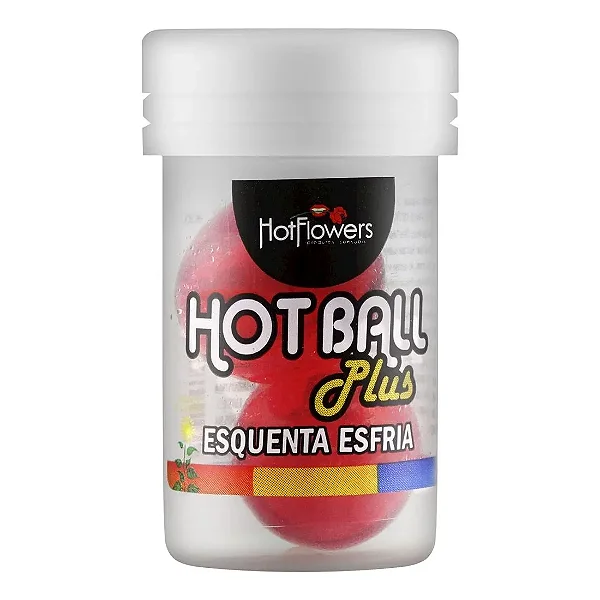 BOLINHA EXPLOSIVA HOT BALL PLUS ESQUENTA E ESFRIA HOT FLOWERS