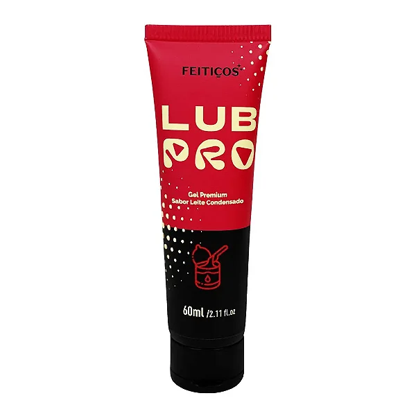 LUBRIFICANTE LUBPRO PREMIUM BEIJAVEL 60ML SABOR: LEITE CONDENSADO