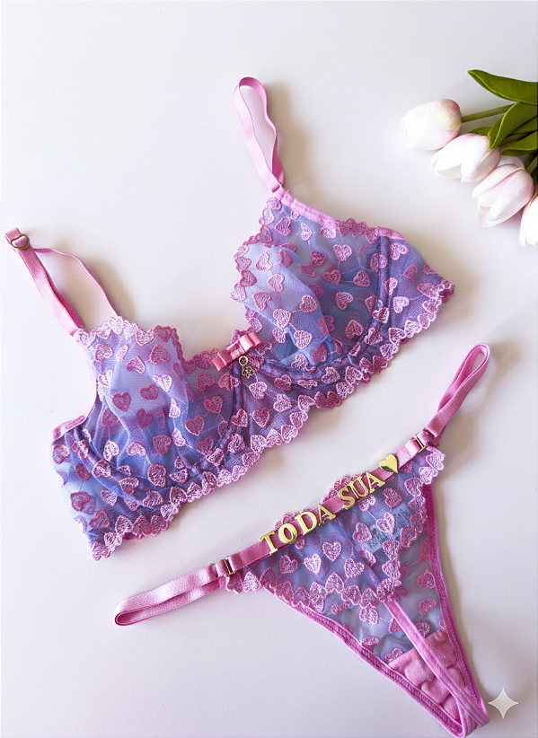 CONJUNTO PERSONALIZÁVEL BABALUU ( ATÉ 10 LETRAS) LETRAS INCLUSAS