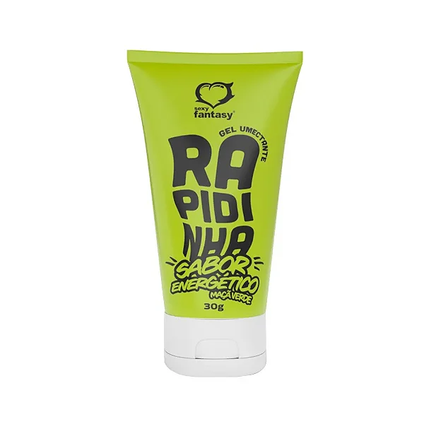 LUBRIFICANTE INTIMO BEIJAVEL RAPIDINHA SABOR ENERGÉTICO MAÇA VERDE 30g