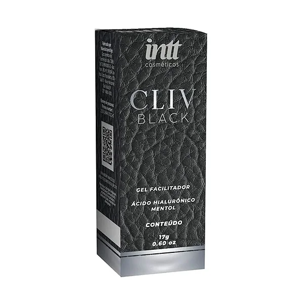 CLIV BLACK GEL  FACILITADOR ANAL COM ACIDO HIALURONICO E MENTOL 17g