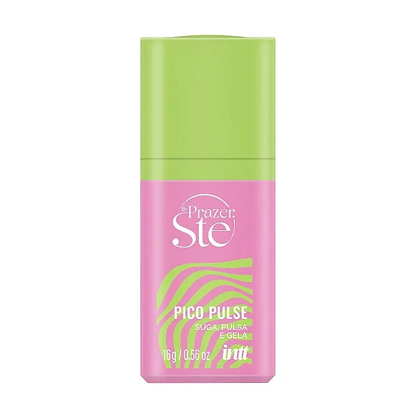 PICO PULSE GEL SUGADOR UNISSEX SUGA PULSA E GELA 16G INTT SABOR PICOLE DE MELANCIA