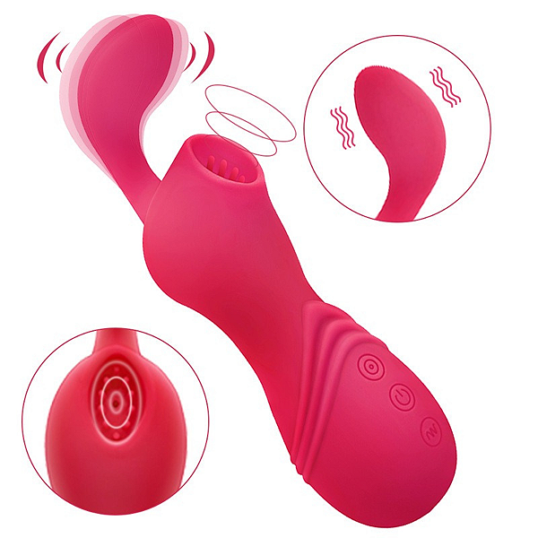COELHINHO VIBRADOR E ESTIMULADOR DE CLITÓRIS POR ONDAS DE PRESSÃO TECNOLOGIA VIBROAR MLVO1056