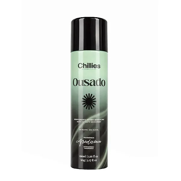 DESODSORANTE INTIMO MASCULINO OUSADO EM AEROSOL 90g Chillies