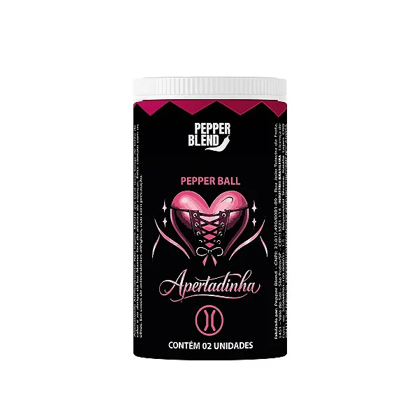 PEPPER BALL BOLINHA EXCITANTE GEL ADSTRINGENTE