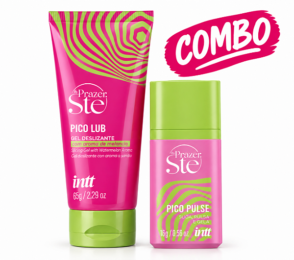 COMBO MAMADA PERFEITA PICO PULSE + PICO LUB SABOR MELANCIA