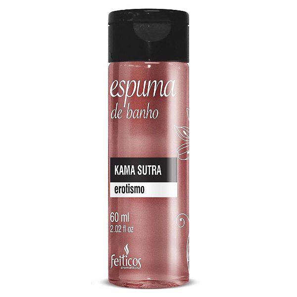 ESPUMA DE BANHO EROTISMO KAMA SUTRA 60ML FEITIÇOS