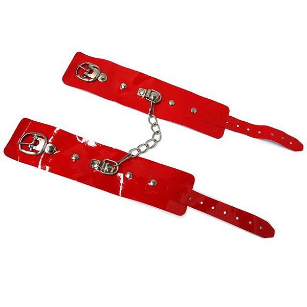 BRACELETE VERNIZ VERMELHO