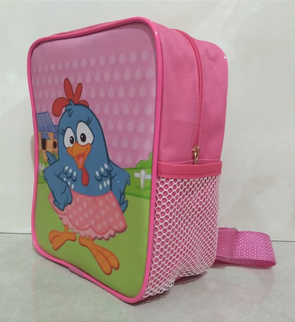 Mochila Lembrancinha Festa Infantil Personalizada Galinha Pintadinha