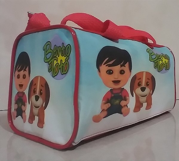 Lembrancinha Nécessaire Esportiva Bento e Totó