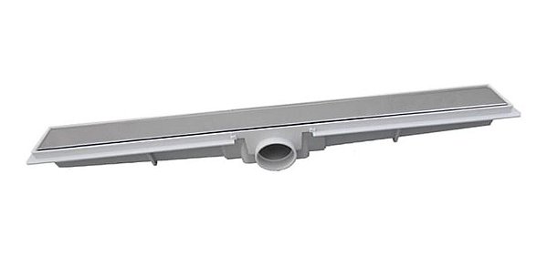 Ralo Linear Sifonado Com Grelha Inox 50cm Luxo