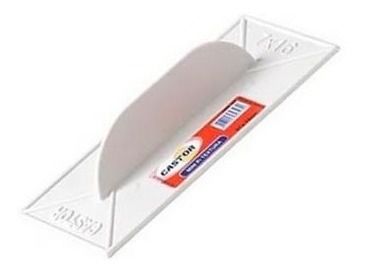 Desempenadeira Plástica Pvc Para Textura Grafiato - 7x16cm