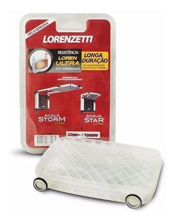 Resistência Lorenzetti Acqua Duo Ultra 220v 7800w