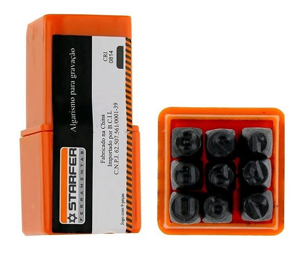 Marcador Punção 3mm - Numeral