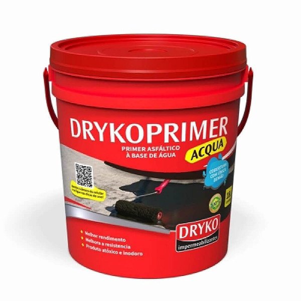 Primer para Manta Asfaltica 3,6L Drykoprimer Acqua