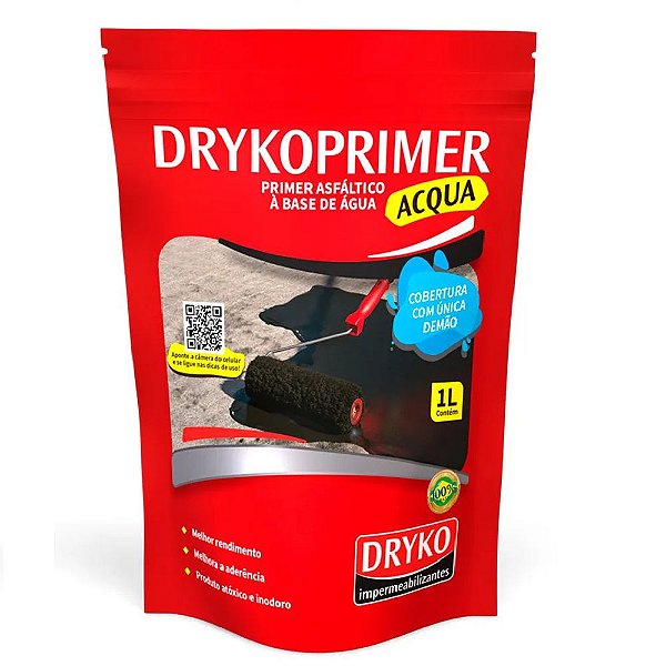Primer para Manta Asfaltica 1L Drykoprimer Acqua