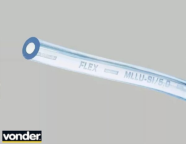 Mangueira Combustível Silicone Superflexível 5mm - 12 Metros