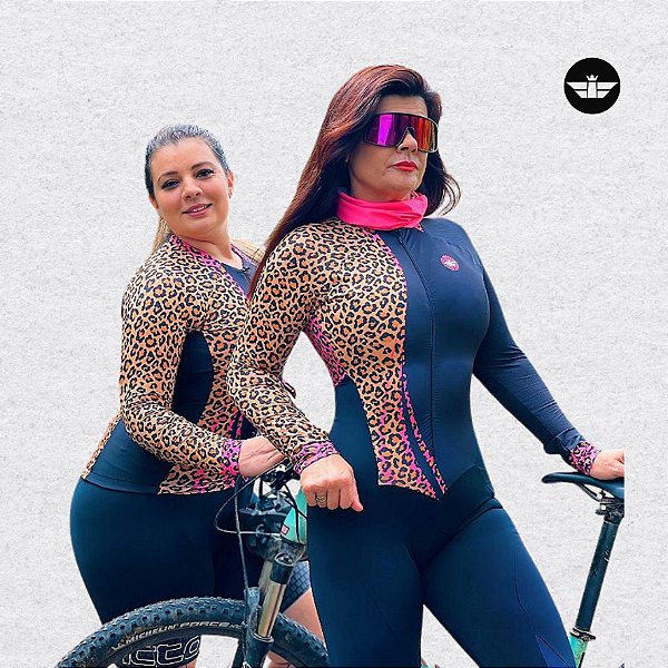 CAMISA ELITE FEMININA  ONÇA MANGA LONGA