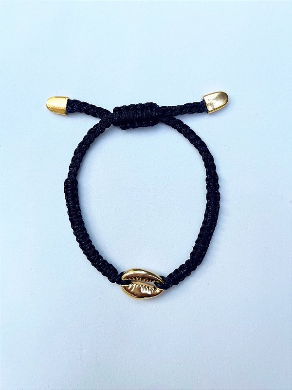 Pulseira búzios esmaltado