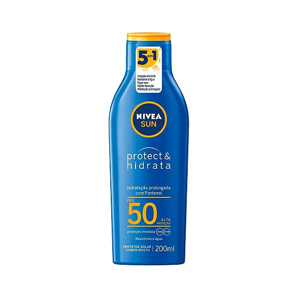 Protetor Solar Nivea Sun Protect & Hidrata FPS50 200ml
