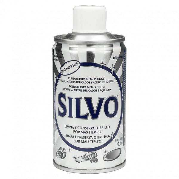 Polidor de Metais Liquido Silvo - 200ML - Mult Distribuidora — Produtos de  Higiene e Limpeza Profissional em Curitiba