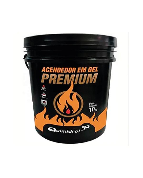 Acendedor em Gel Premium 80°INPM Balde 10kg