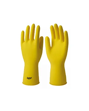 Luva Latex Sanro LIGHT Amarela