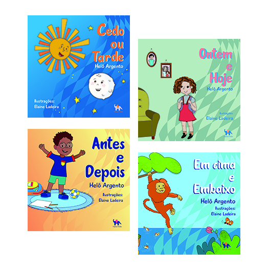 4 LIVROS | Combo com desconto | COLEÇÃO TEMPO E CRIANÇA - Helô Argento
