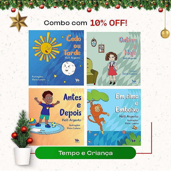 Combo: Coleção Tempo e Criança (4 livros)