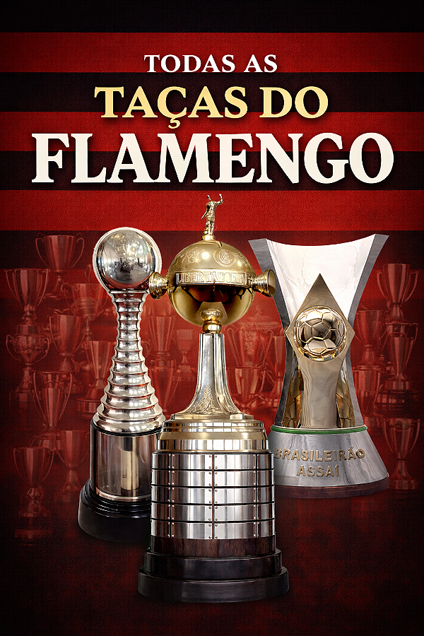 TODAS AS TAÇAS DO FLAMENGO - Títulos inesquecíveis, curiosidades e partidas emocionantes