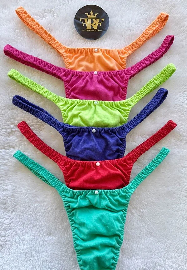 Calcinhas Lolitas Fitness - Kit Dopamina com 6 unidades - Ed Limitada