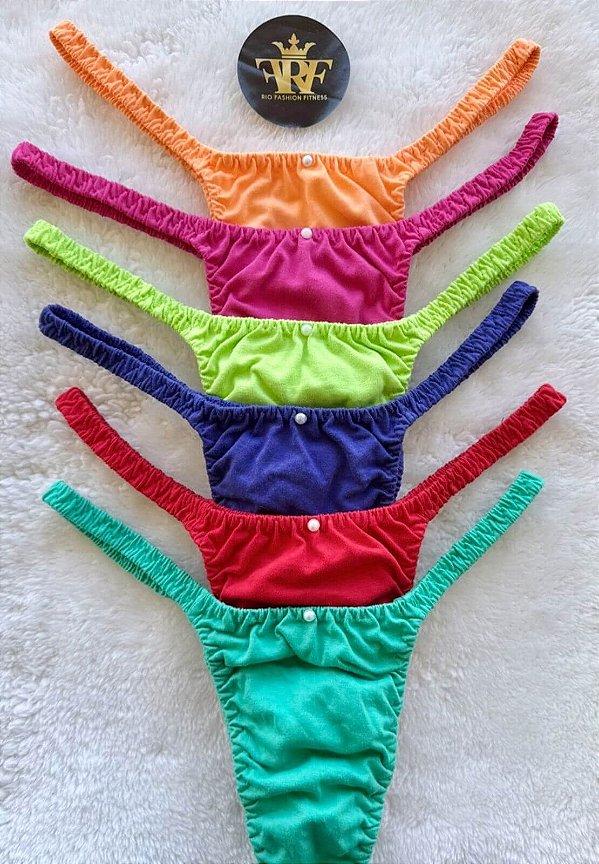 Calcinhas Lolitas Fitness - Kit Dopamina com 6 unidades - Ed Limitada