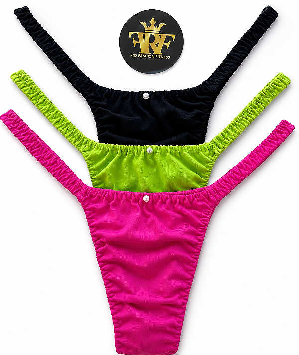 Calcinhas Lolitas Fitness - Trio Metaverso - Ed Limitada