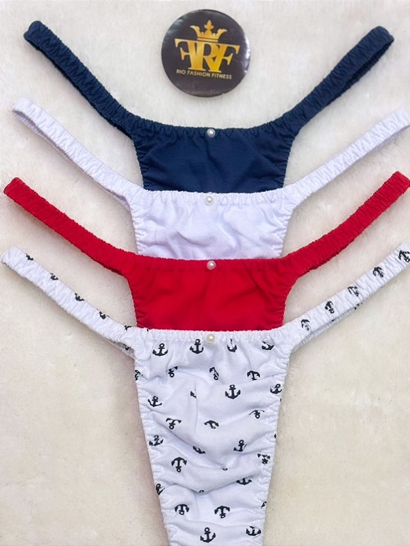 Calcinhas Lolitas Fitness - Kit Oceânia com 4 unidades - Ed Limitada